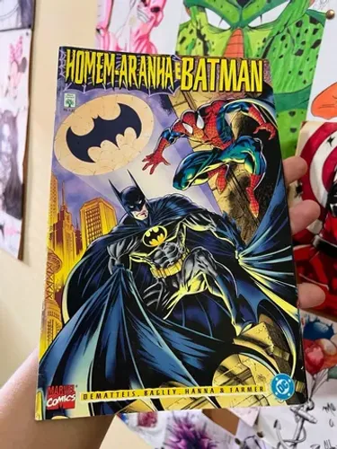 Homem aranha e Batman editora abril 1997 edição especial 