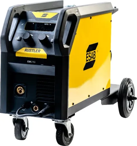 Máquina para solda MIG/MAG e eletrodo, 220 V~ - monofásica, RUSTLER EM 215i, ESAB 