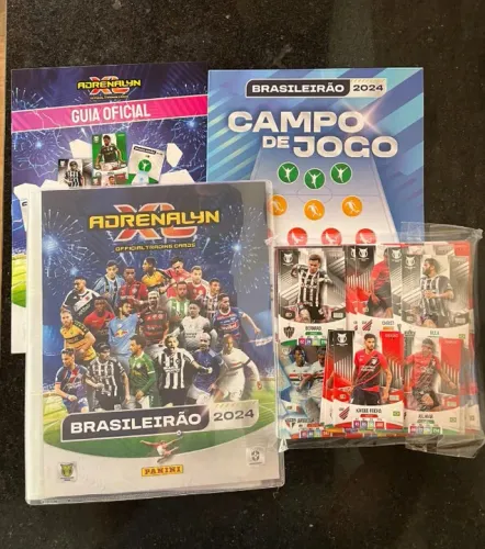 Card Base Brasileirão24 Completo - 421 Cards + Pasta + Guia + Tabuleiro - 100% Originais
