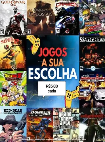 Jogos - Playstation 2 ps2 cada jogo