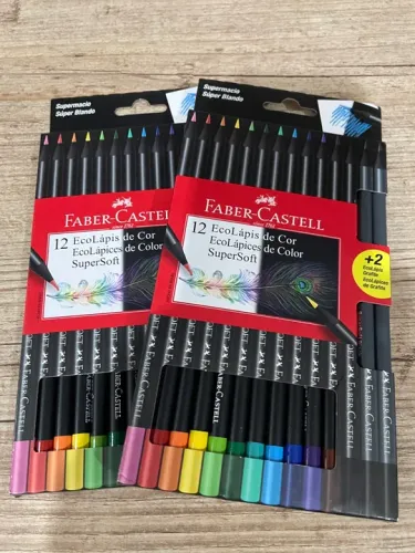 Lápis de cor / canetas / Resma A4 / Piloto quadro Branco