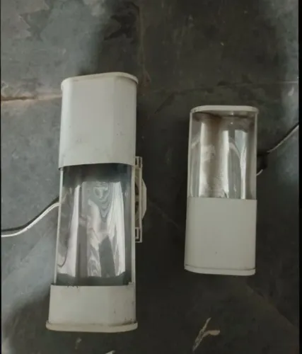 Par de luminária plástico