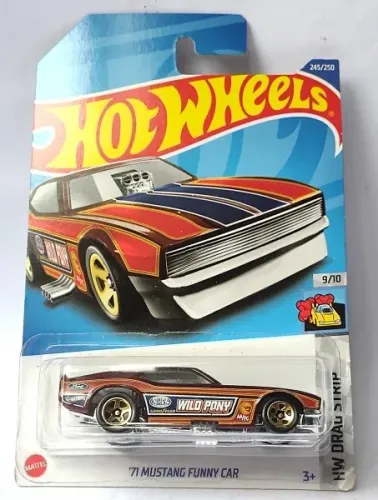 Miniatura Mustang Funny Car 1971 Hot Wheels 1/64