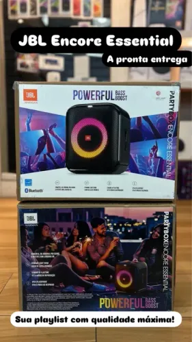 Caixa de Som JBL Encore Essential - A Pronta Entrega! 1 ano de Garantia / Loja Fisica