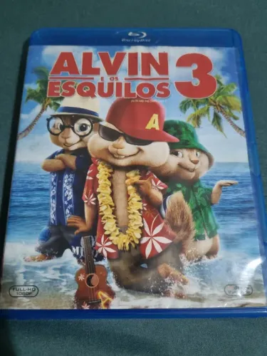 Blu-ray Alvin e os esquilos 3