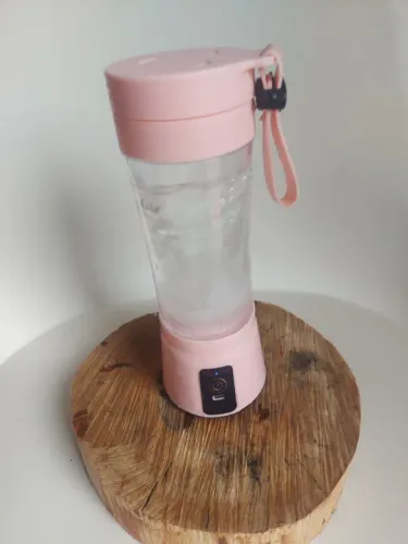 Mini Mixer de Bebidas Portátil - Rosa