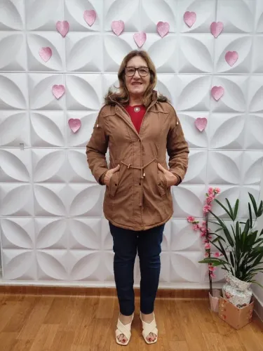 Parka Forrada Peluciada