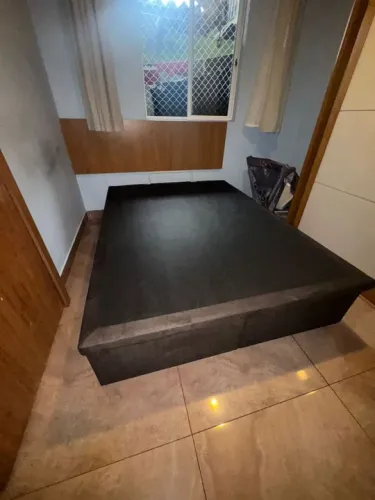 Cama box baú casal padrão, BLINDADO 100% (NOVO) direto da fábrica. À partir de: