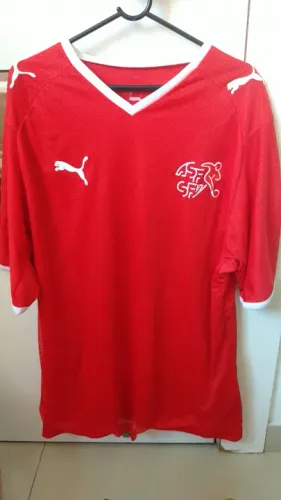 Camisa da seleção de futebol da Suica