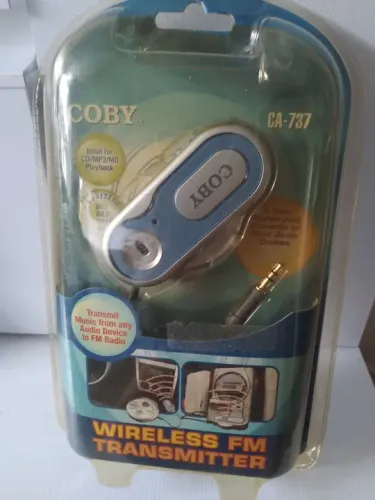 Transmissor FM Wireless Coby CA-737