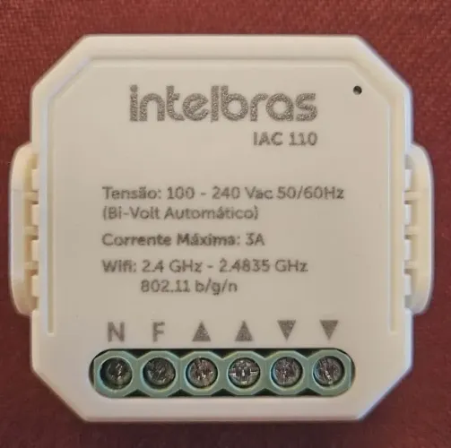 Acionador De Cortinas Wi-fi Smart Iac 110 Intelbras