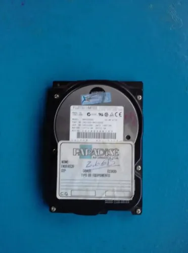 hd winchester 2,6 gb fujitsu model - mpa 3026at preto padrão ide k115