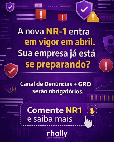 NR1- Adeque sua Empresa e não sofra Penalidades !