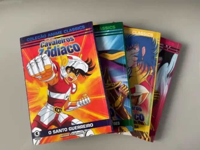Cavaleiros do Zodíaco Saint Seiya Anime Classics Vol 1 ao 4 - Raridade