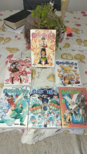 Gash Bell 1 ao 6 mangá em português