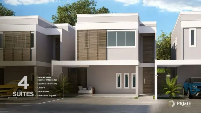 Condominio Prime Cohama|| Casas com 4 Suites e Opção de Lazer Privativo|| 160m²