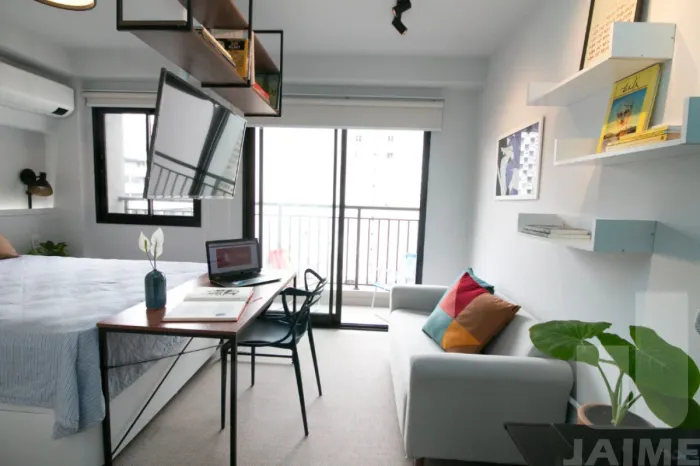 Studio Mobiliado e Decorado para Locação em Perdizes ? 29m² de Conforto e Estilo!