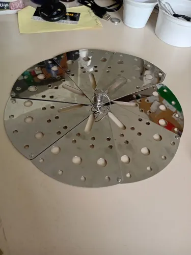 Vaporizador inox ajustável para diversos tamanhos de panelas