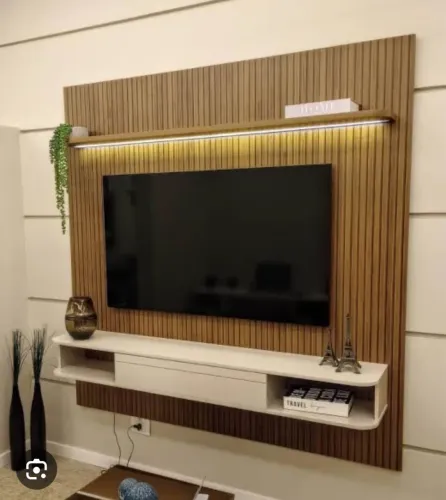 Painel Bellano Pintura 3D Com Led Novo