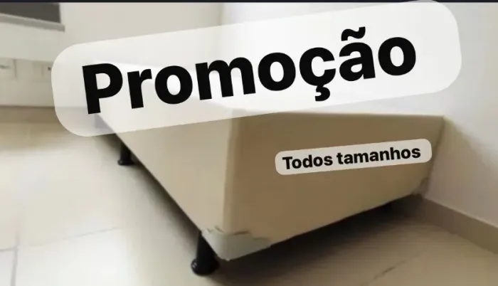 Cama box suporte solteiro