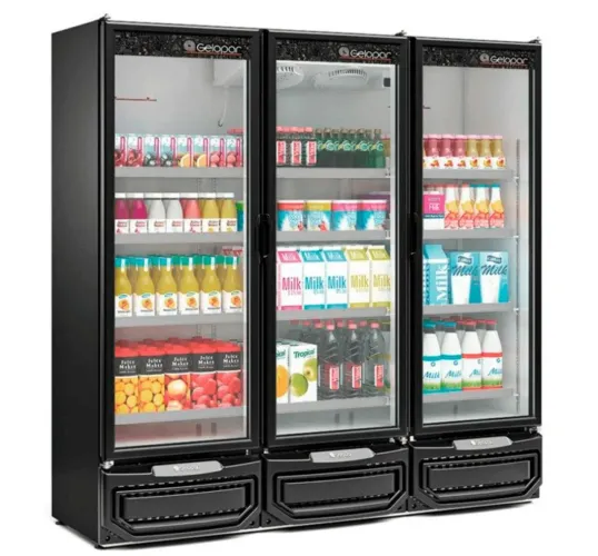 Refrigerador 3 portas gelopar (novo)
