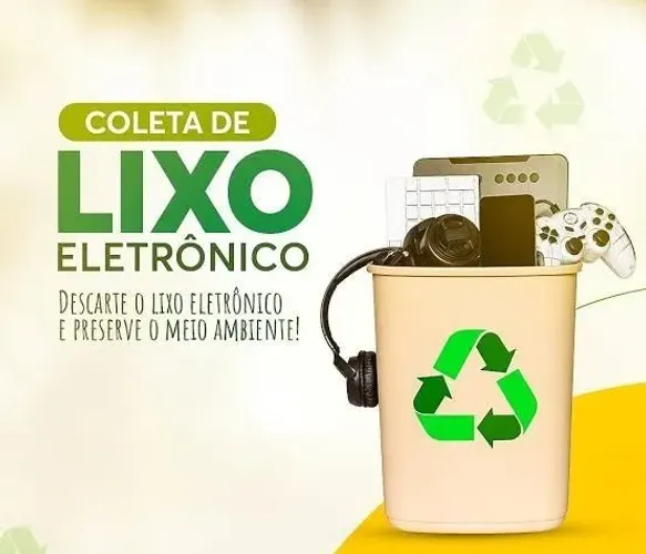 Coleta Lixo eletrônico em sua residência 