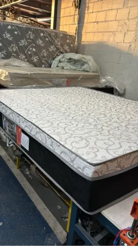Cama Box Casal - Novo!