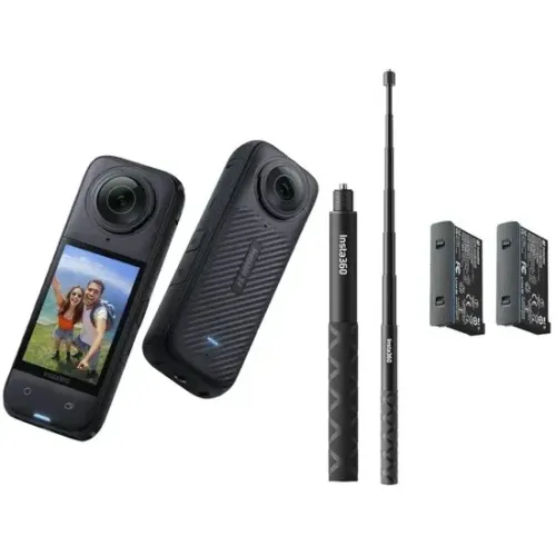 Filmadora Insta360 X4 Adventure Bundle Nova Lacrada