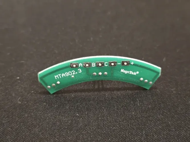 Conjunto placa PCB circuito integrado + sensor hall 4601 54mm para motores elétricos 120 g