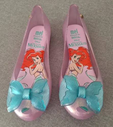 Melissa ultragirl + disney little mermaid tamanho 33.