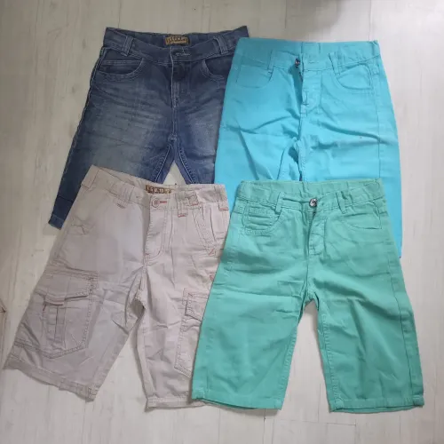 04 Bermudas infantis - tamanho 8 /10