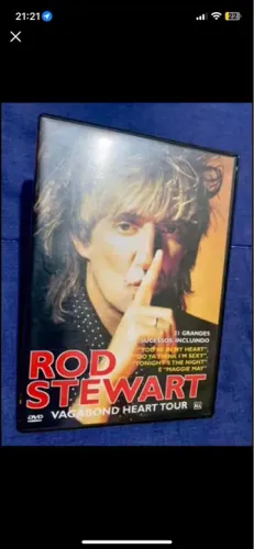 DVD Rod Stewart Vagabond Heart Tour