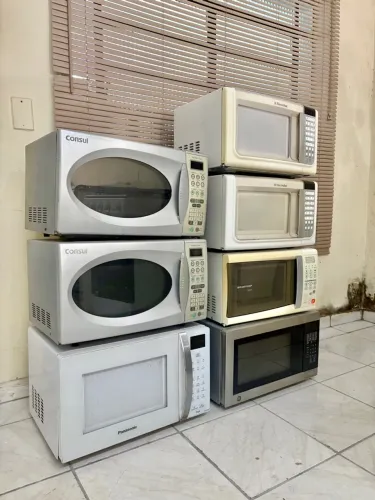 Micro-ondas Consul, Electrolux, Brastemp e Panasonic