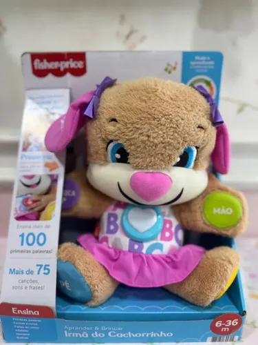 NOVO Irmã do Cachorrinho Fisher-Price - Brinquedo Interativo