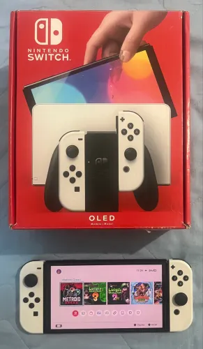 Nintendo Switch Oled desbloqueado 1TB 