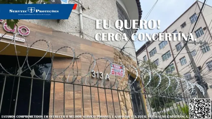 Concertina para Portões e Grades
