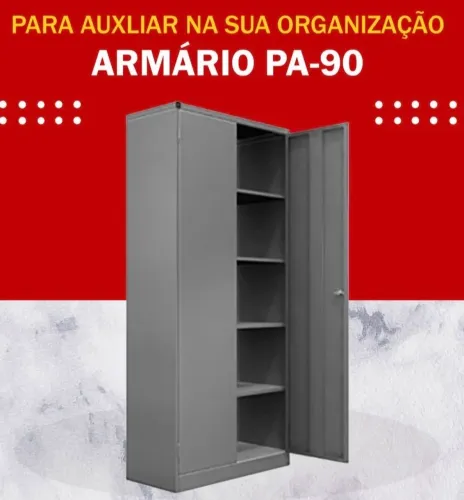 Armário de aço PA90 ( novo ) 
