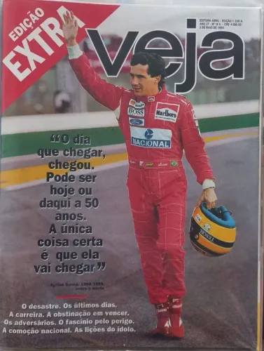 Revista Veja Edição Extra - Ayrton Senna