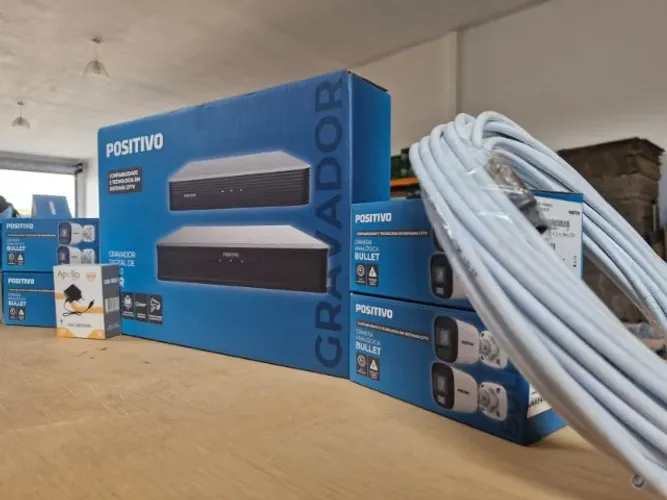 KIT CFTV ANALÓGICO 4 CANAIS