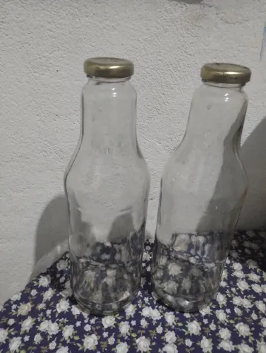 Garrafa de vidro para conserva 