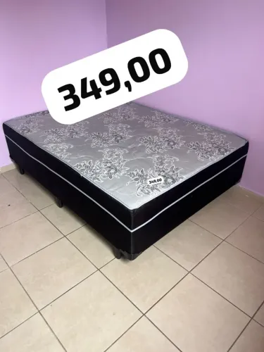 Cama box casal novo 