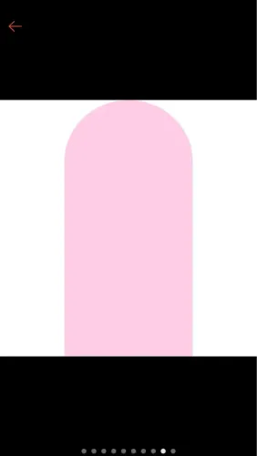 Capa painel romano rosa bebê sublimado 