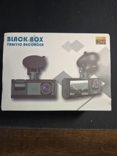 Câmera Gravador de Trânsito Black Box 1296P