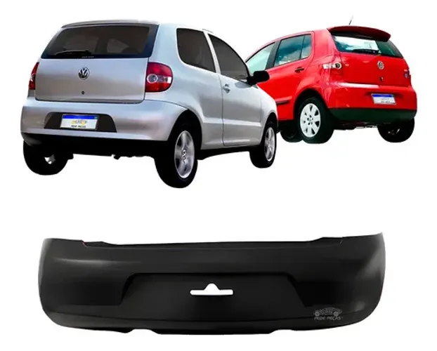 Parachoque Traseiro Volkswagen Fox 2003 2004 2005 A 09 Novo