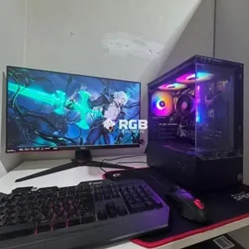 PC Gamer COMPLETO RYZEN 5 + RX VEGA + 1 ano de garantia e em até 12x