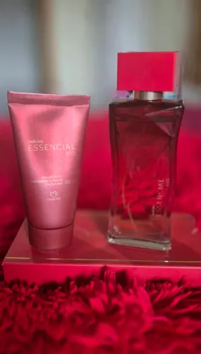 Perfume feminino e hidratante essecial Ato