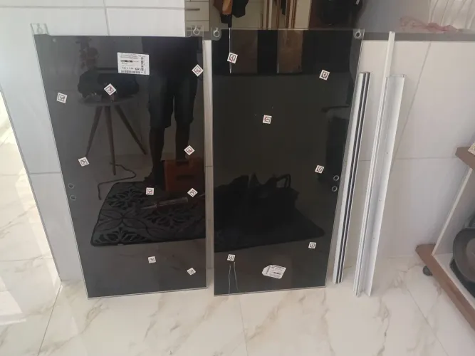 Janela de vidro temperado