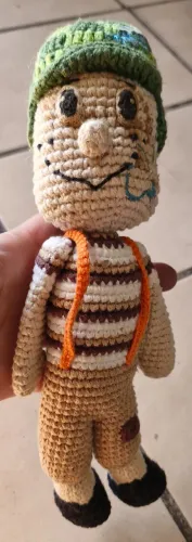 Amigurumi - Boneco de croche Brinquedo para bebe e colecionadores muito fofinho