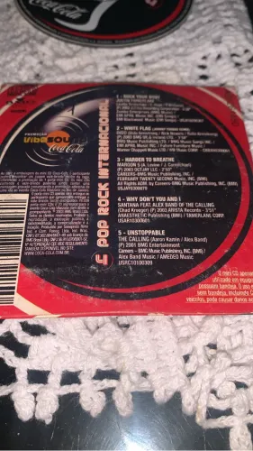 Mini C D coca cola relíquia anos 90