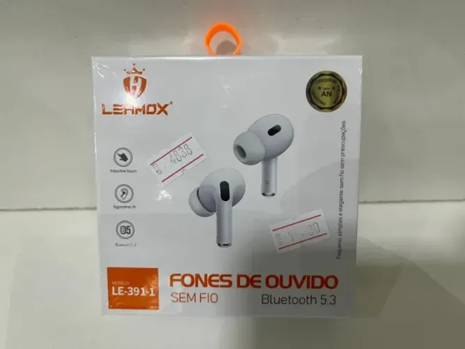 Fone De Ouvido Bluetooth Tws Lehmox Le391-1 Sem fio Loja Coimbra Computadores Entregamos